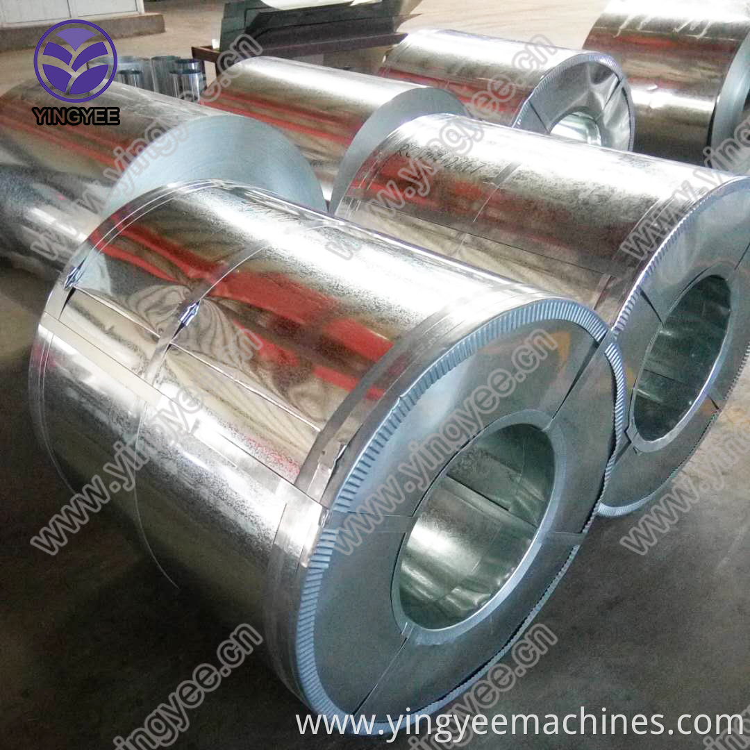 0.13-0.8mm galvanized steel coil using for the roof sheet roll forming machine